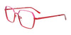 Paradox P5086 Eyeglasses | Size 54 / Pink & Red/Red
