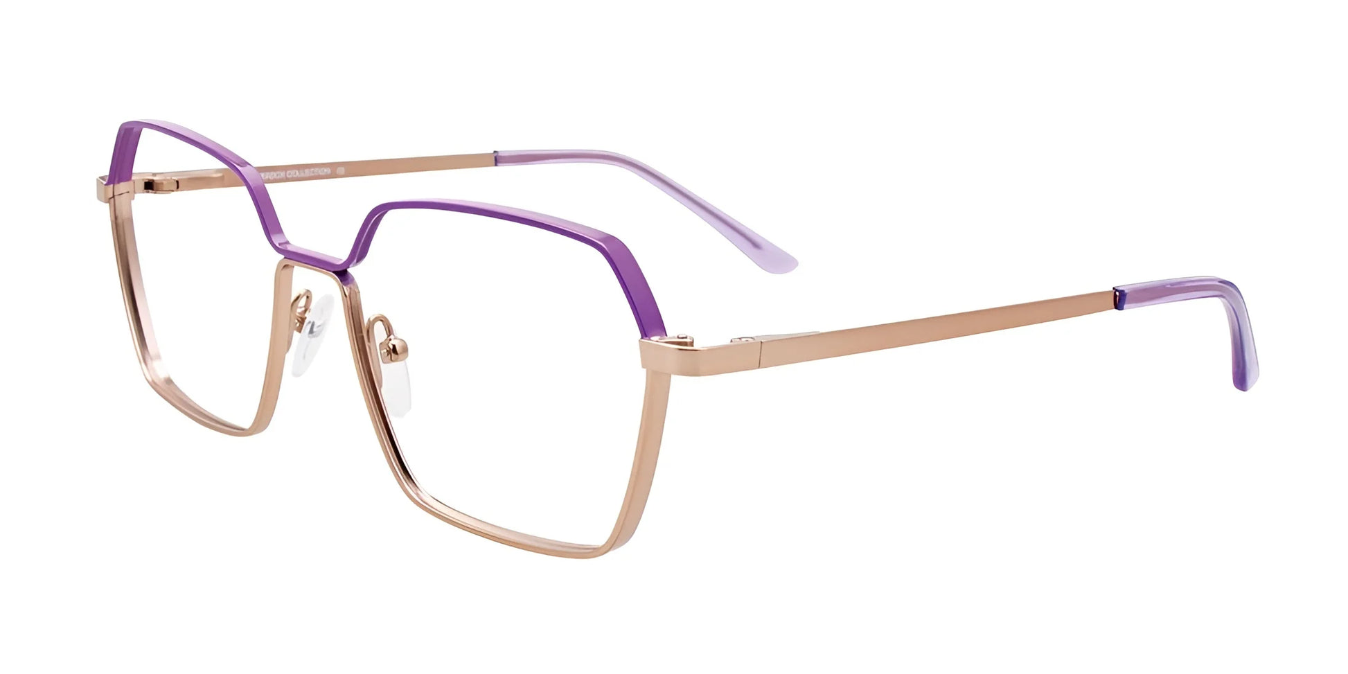 Paradox P5086 Eyeglasses Lilac & Lt Pk Gld / Lt Pk Gld