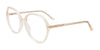 Paradox P5087 Eyeglasses | Size 53 / Beige Transparent Pearl Effect