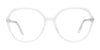 Paradox P5087 Eyeglasses | Size 53 / Beige Transparent Pearl Effect