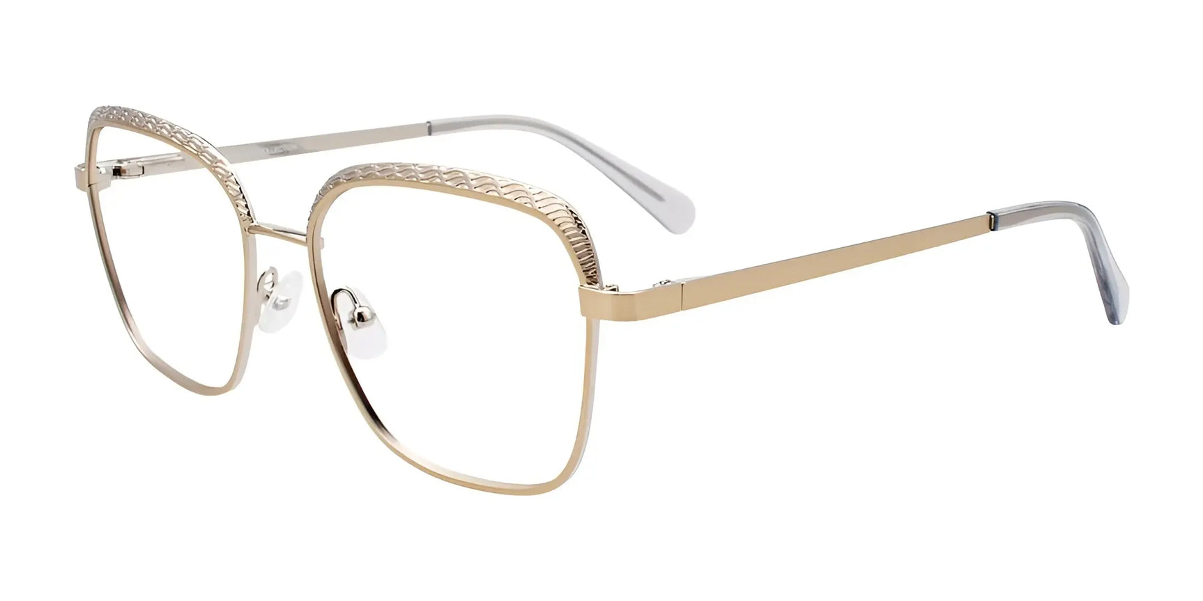 Paradox P5089 Eyeglasses Soft Gold & Steel