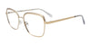 Paradox P5089 Eyeglasses | Size 54 / Black & Pink Gold