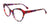Paradox P5091 Eyeglasses | Size 53 / Purple Tor & Red Trim