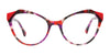 Paradox P5091 Eyeglasses | Size 53 / Green Tor & Turquoise Trim