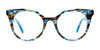 Paradox P5092 Eyeglasses | Size 50 / Tr. Cyan & St. Tor