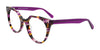 Paradox P5092 Eyeglasses | Size 50 / Tr. Purple & St. Tor