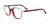 Paradox P5096 Eyeglasses | Size 47 / Multicolor Multipattern Red & Teal