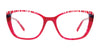 Paradox P5097 Eyeglasses | Size 52 / Black & Transparent Marble Black