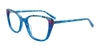 Paradox P5097 Eyeglasses | Size 52 / Blue & Transparent Marble Blue