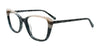Paradox P5097 Eyeglasses | Size 52 / Black & Transparent Marble Black