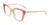 Paradox P5098 Eyeglasses | Size 53 / Beige With White Pattern & Peach