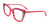 Paradox P5098 Eyeglasses | Size 53 / Crystal With Red Pattern & Grey