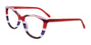 Paradox P5101 Eyeglasses | Size 54 / Striped Red