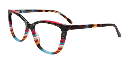 Paradox P5101 Eyeglasses / Size 54 / Striped Black