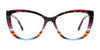 Paradox P5101 Eyeglasses | Size 54 / Striped Black