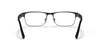 Polo PH1203 Eyeglasses | Size 53 / Matte Black On Shiny Black