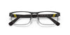 Polo PH1203 Eyeglasses | Size 53 / Matte Black On Shiny Black