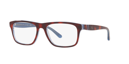 Polo PH2211 Eyeglasses Havana / Azure / Transparent Azure