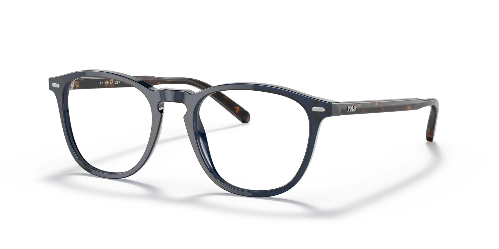 Polo PH2247 Eyeglasses Shiny Transparent Navy Blue