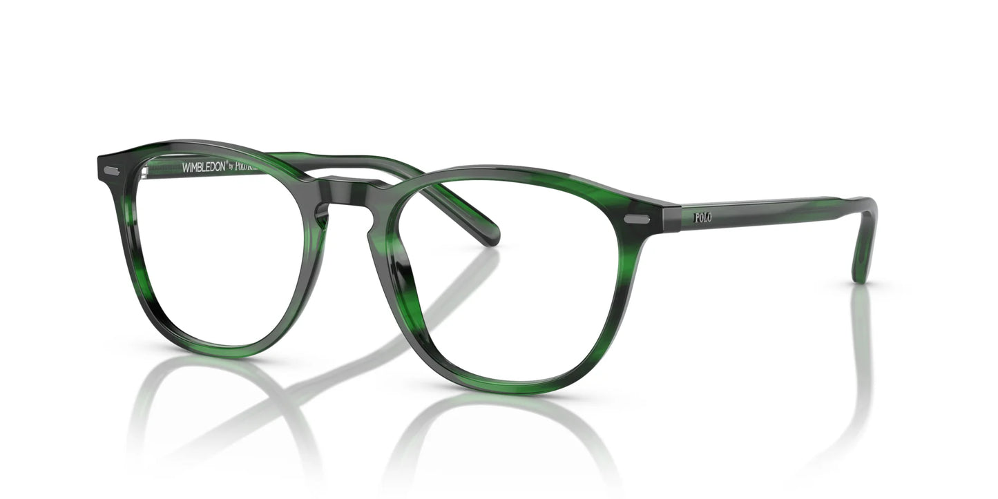 Polo PH2247 Eyeglasses Shiny Transparent Green