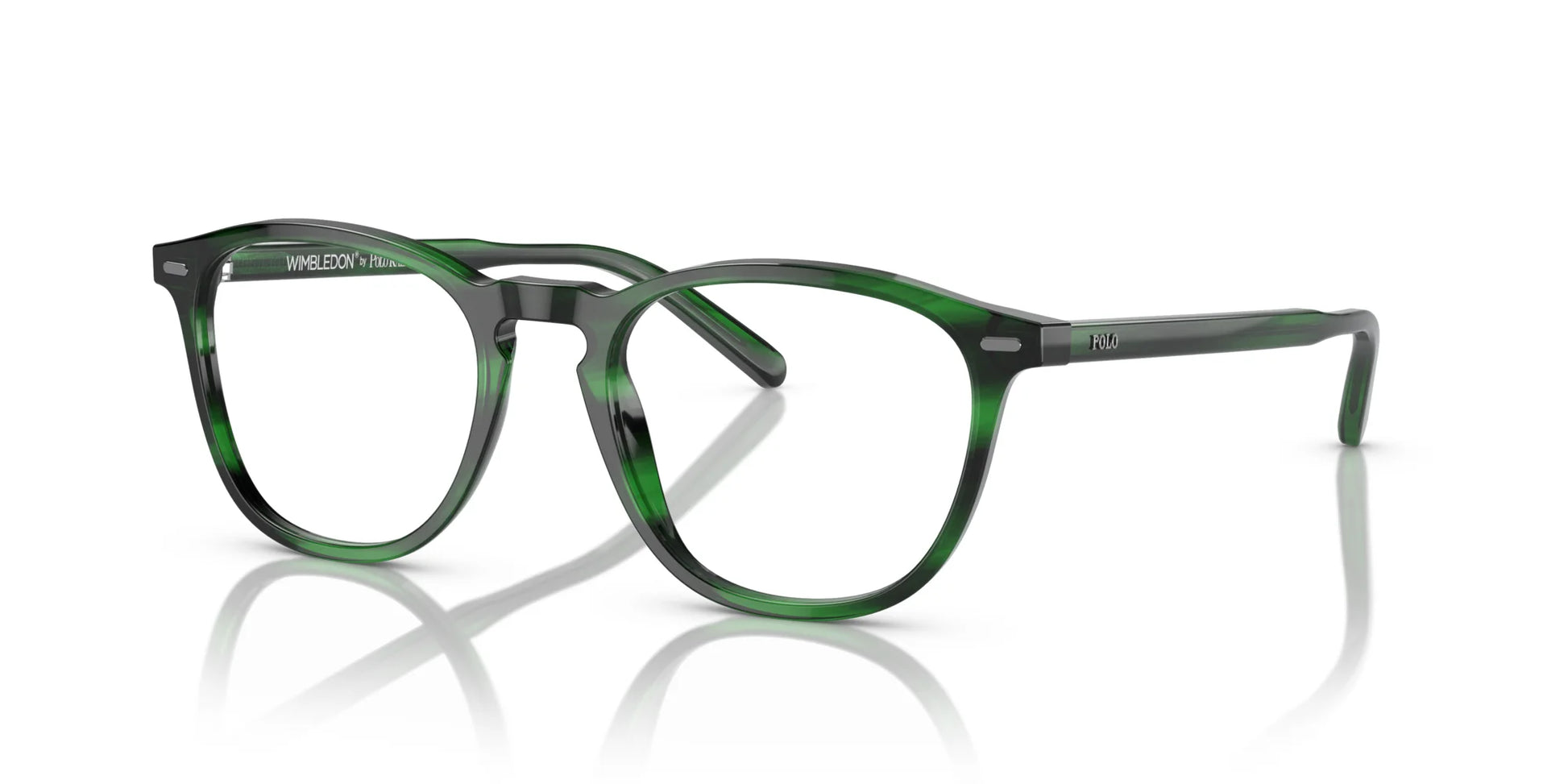 Polo PH2247 Eyeglasses Shiny Transparent Green