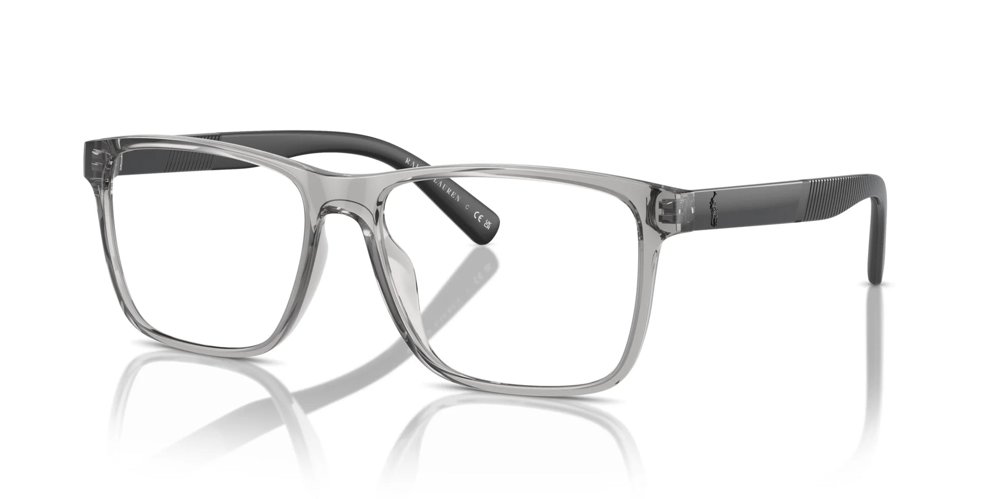 Polo PH2257U Eyeglasses Shiny Transparent Light Grey