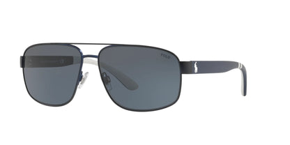 Polo PH3112 Sunglasses Matte Navy Blue / Grey