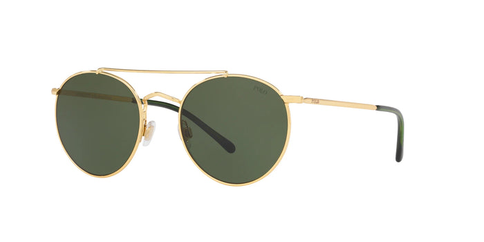Polo PH3114 Sunglasses | Size 51 / Shiny Gold / Bottle Green (3N 9.7%)