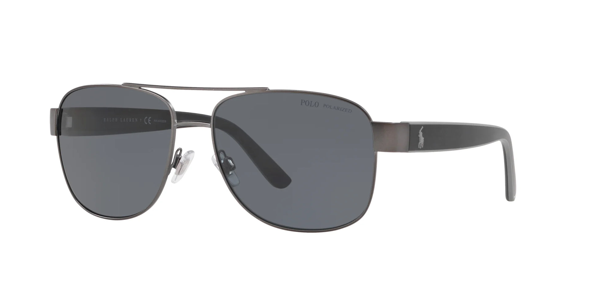 Polo PH3122 Sunglasses Matte Dark Gunmetal / Polar Grey