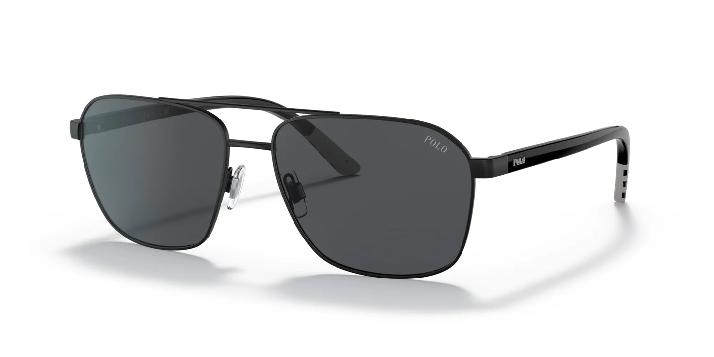 Polo PH3140 Sunglasses Semishiny Black / Dark Grey