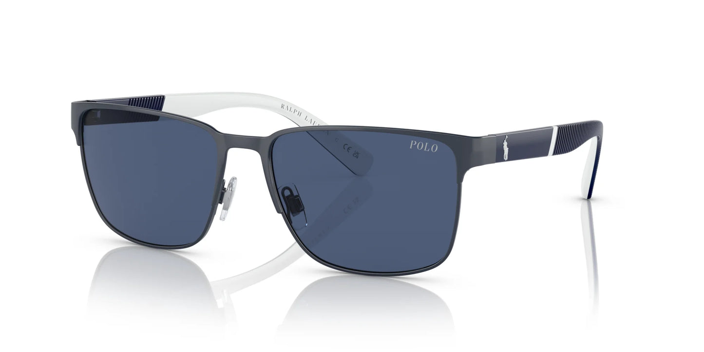 Polo PH3143 Sunglasses Semishiny Navy Blue / Blue
