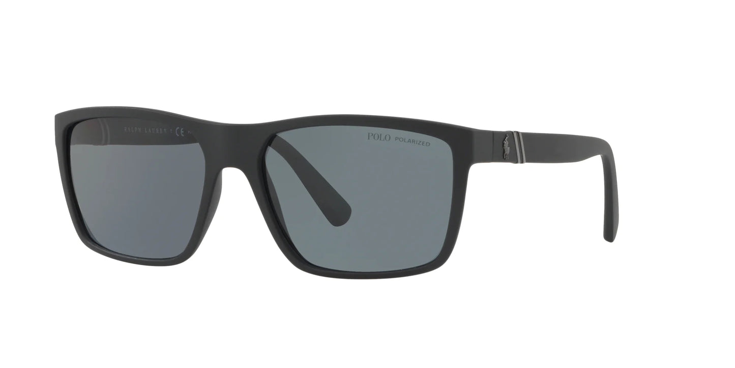 Polo PH4133 Sunglasses Matte Black / Polarized Grey