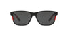 Polo PH4137 Sunglasses | Size 57 / Matte Black / Rubber Red / Grey (3N 9.3%)