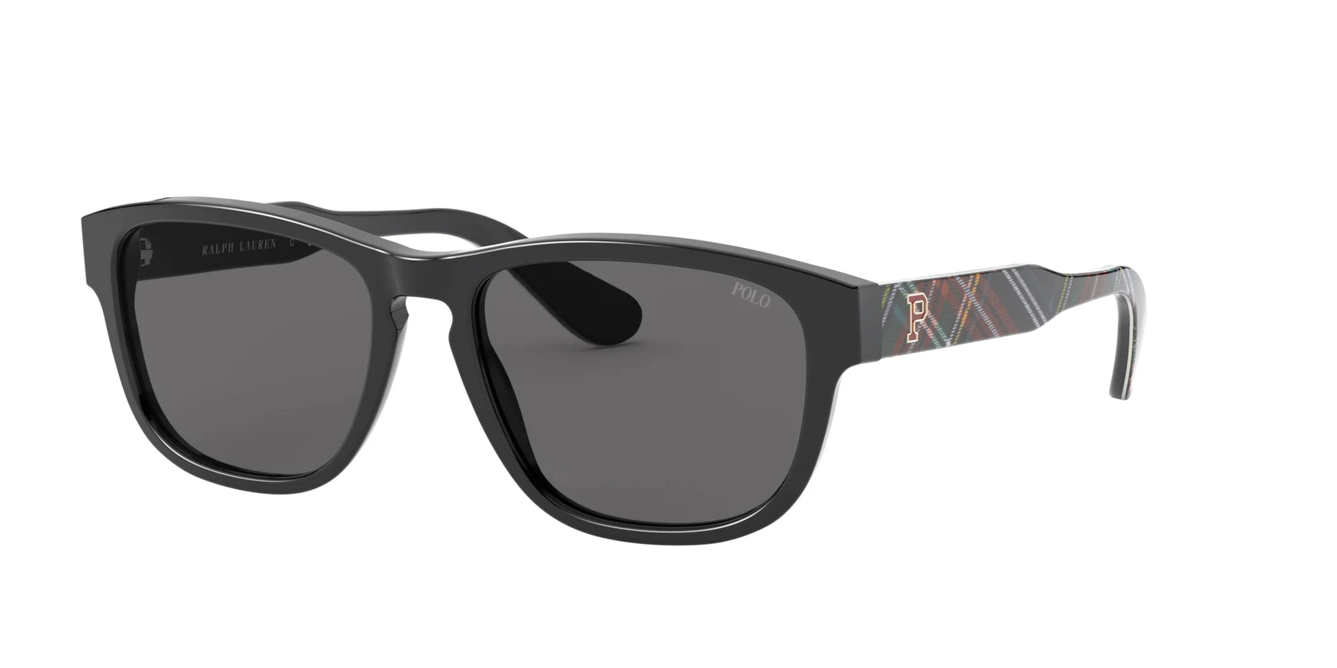 Polo PH4158 Sunglasses Shiny Black / Dark Grey
