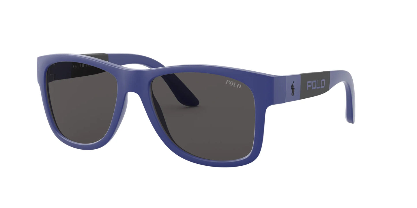 Polo PH4162 Sunglasses Matte Royal Blue / Dark Grey