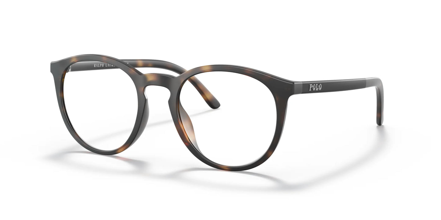 Polo PH4183U Eyeglasses with Sun-clips Matte Havana / Clear