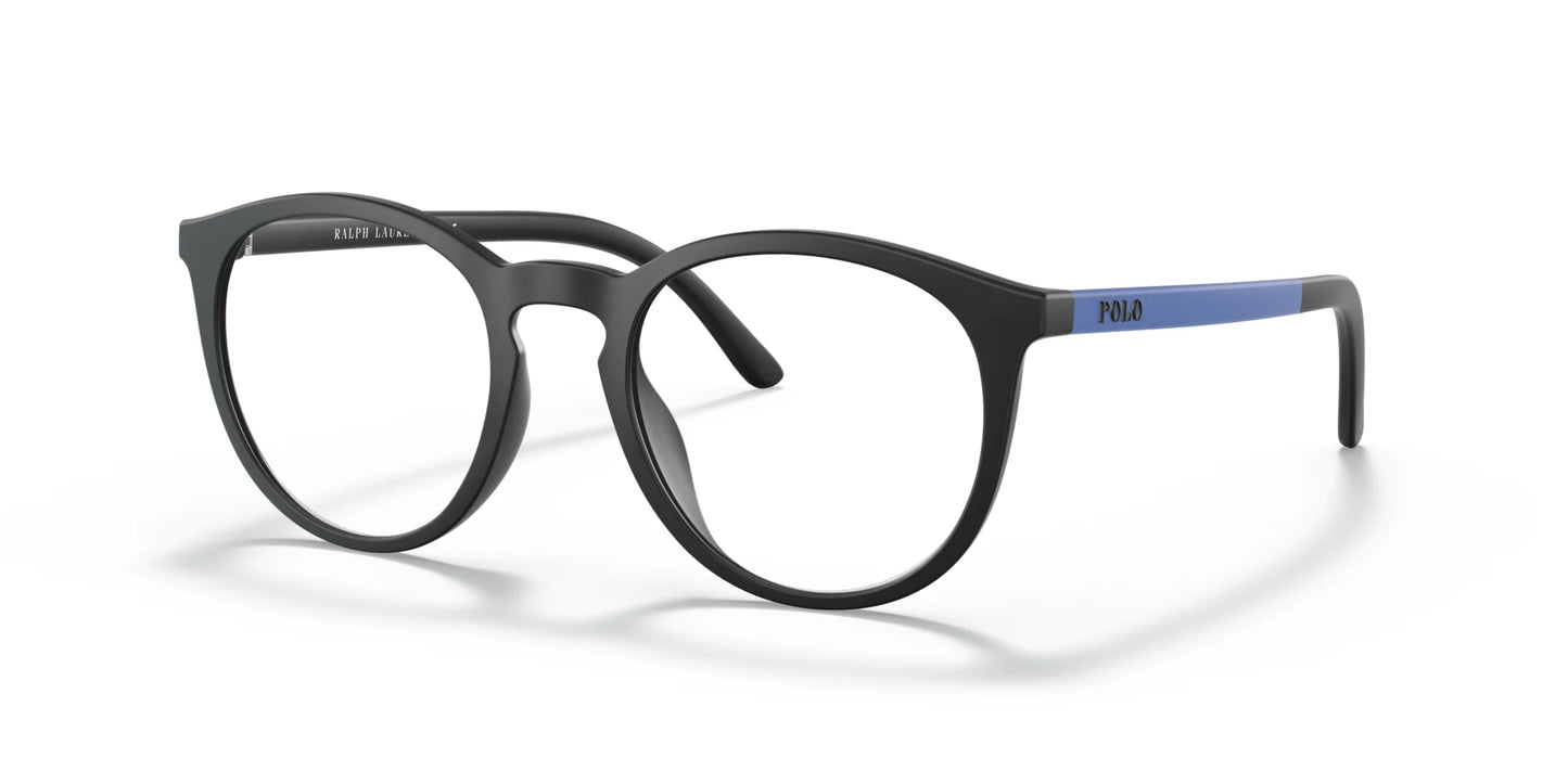 Polo PH4183U Eyeglasses with Sun-clips Matte Black / Clear