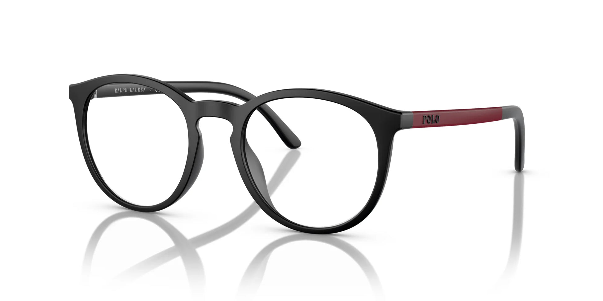 Polo PH4183U Eyeglasses with Sun-clips Matte Black / Dark Brown