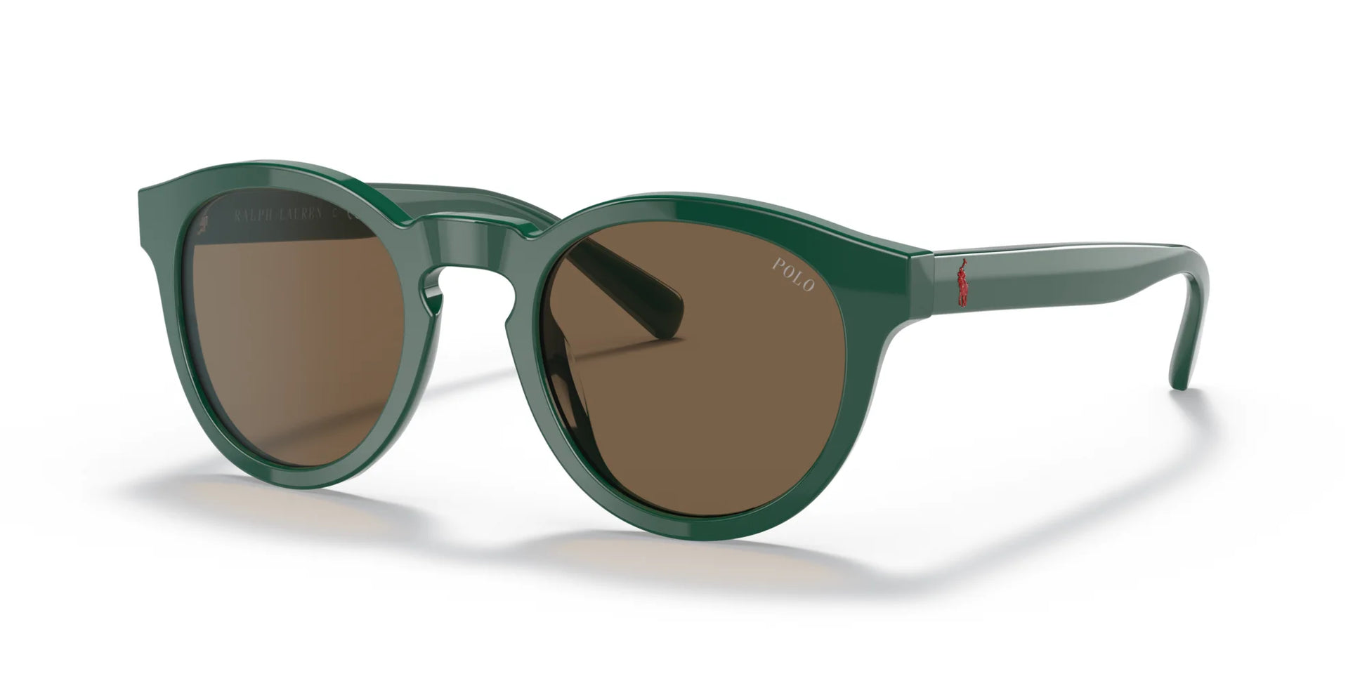 Polo PH4184 Sunglasses Shiny Forest Green / Brown
