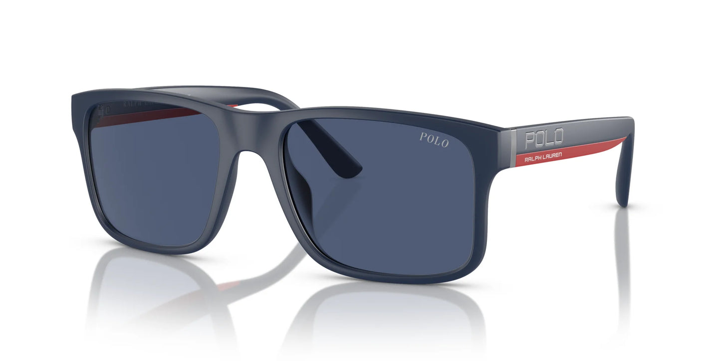 Polo PH4195U Sunglasses Matte New Port Navy / Blue