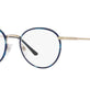 Antique Silver / Blue Havana №9326