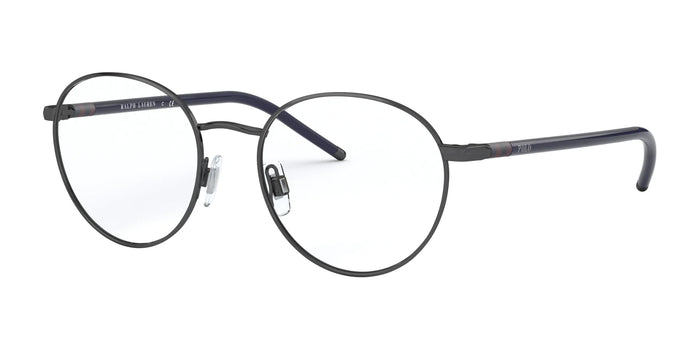 Polo PH1201 Eyeglasses | Size 50 / Shiny Dark Gunmetal №9157