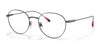 Polo PH1208 Eyeglasses | Size 51 / Shiny Dark Gunmetal №9157
