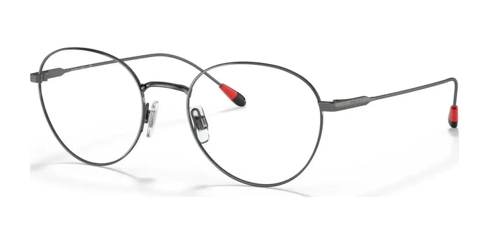 Polo PH1208 Eyeglasses | Size 51 / Shiny Dark Gunmetal №9157