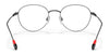 Polo PH1208 Eyeglasses | Size 51 / Shiny Dark Gunmetal №9157