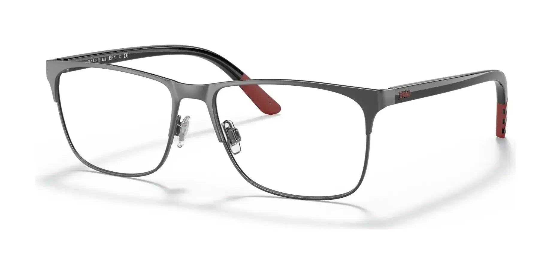 Polo PH1211 Eyeglasses Semishiny Dark Gunmetal