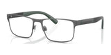 Polo PH1215 Eyeglasses Semi Shiny Dark Gunmetal