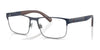Polo PH1215 Eyeglasses / Shiny Blue/Gunmetal №9467 / Size 56