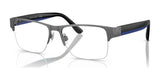 Polo PH1220 Eyeglasses Semishiny Dark Gunmetal