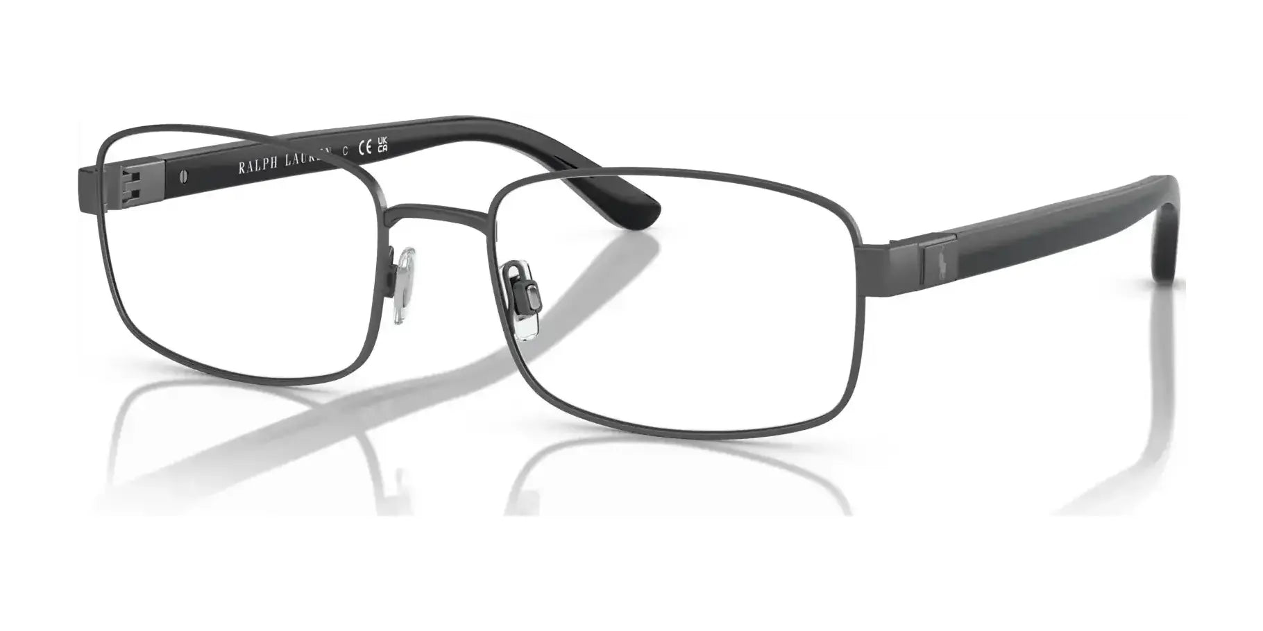 Polo PH1223 Eyeglasses Semishiny Dark Gunmetal